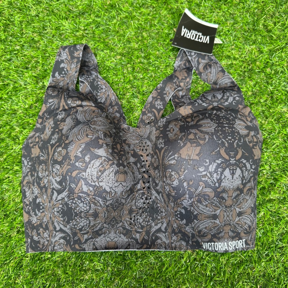 Victoria Sport Angel Max Sports Bra 32DDD Floral Damask Maximum Support NWT